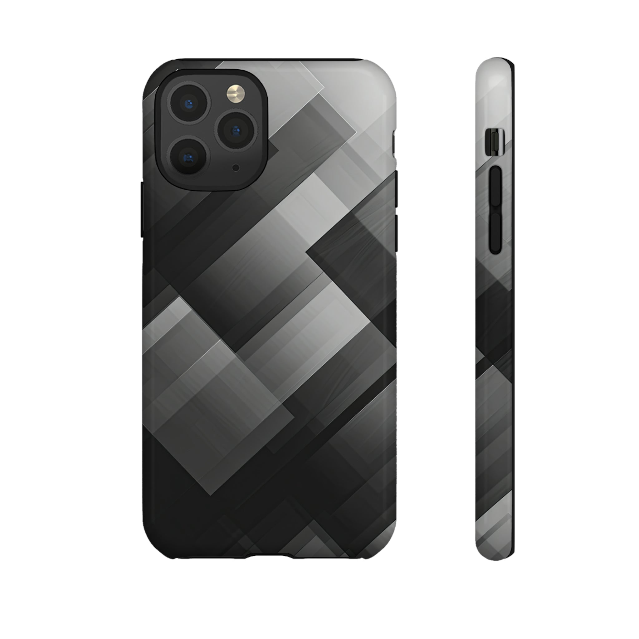 Gradient Grey Shades - Protective Phone Case