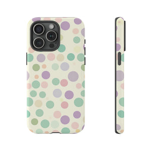 Polka Dot Pastel Harmony - Schutzhülle fürs Handy