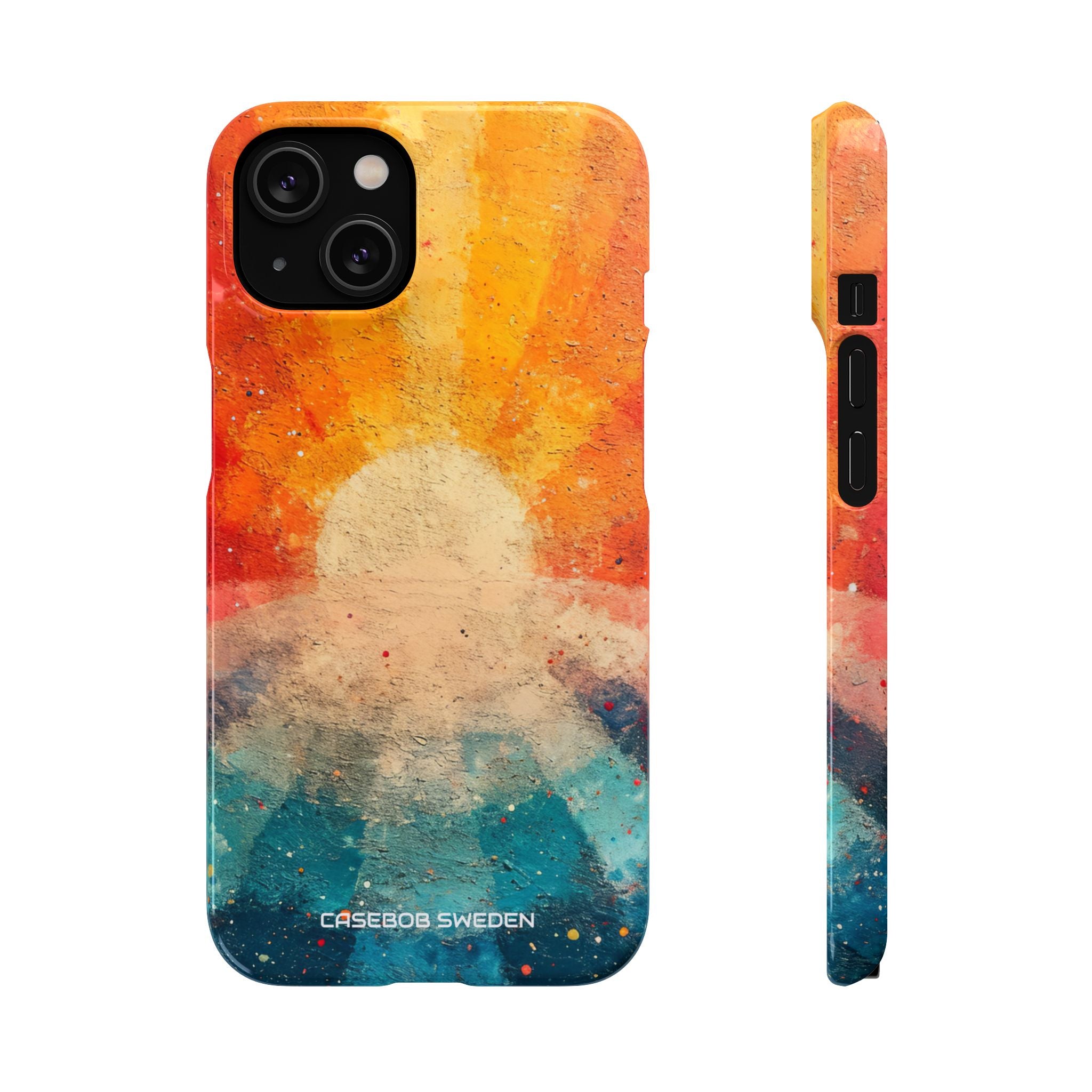 Sunburst Energy - Slim iPhone 14 Phone Case