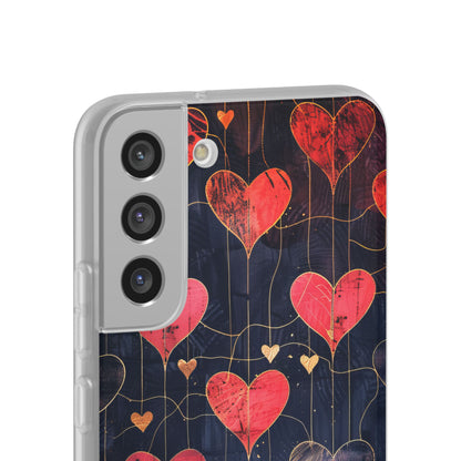 Golden Hearts Network Samsung S22 Plus Case - Soft
