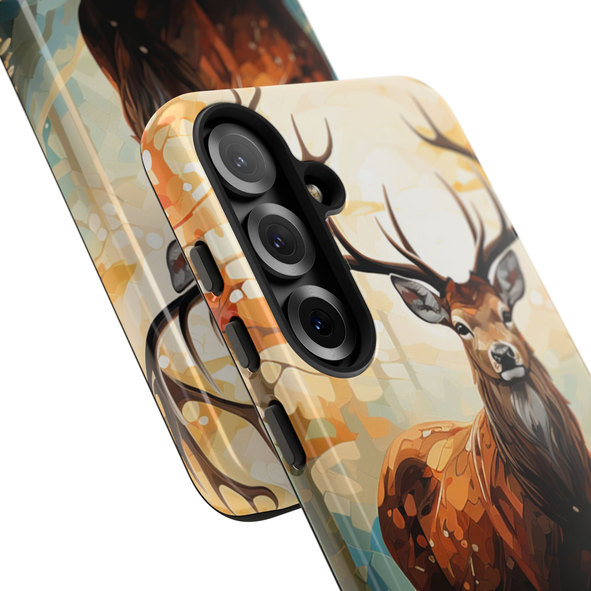 Glowing Stag Samsung S25 Plus Case - Tough