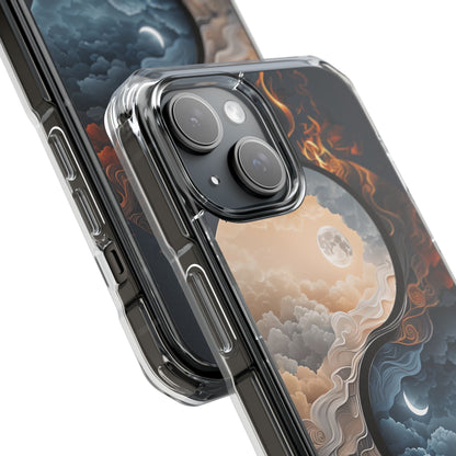 Moonlit Elemental Harmony iPhone Case - Impact