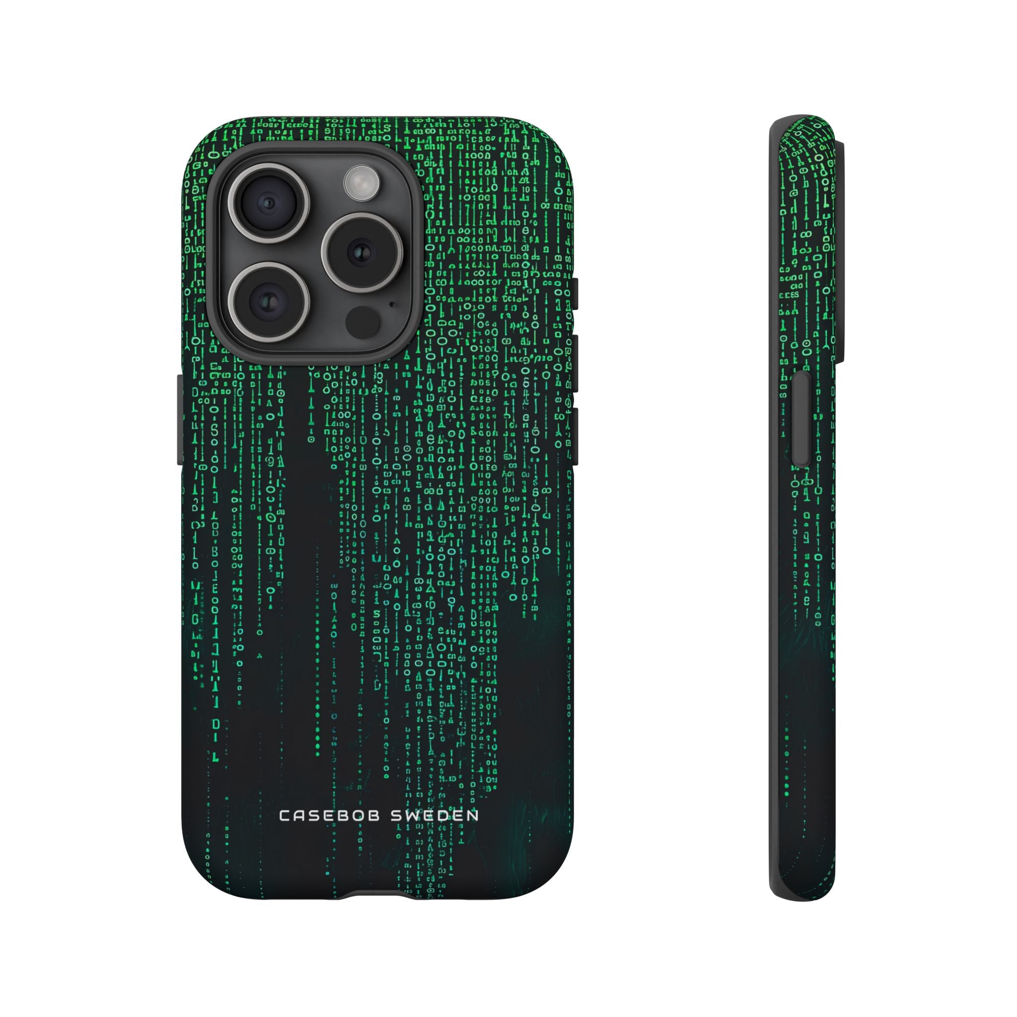 Matrix Gradient Flow iPhone 15 - Tough Phone Case