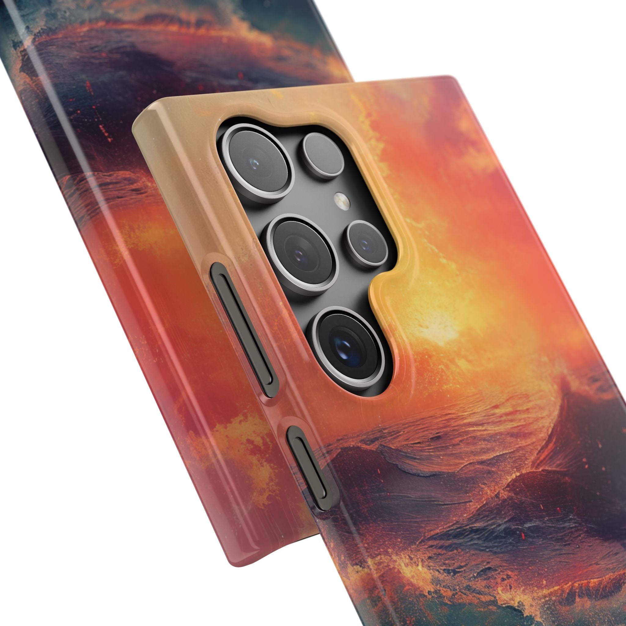 Ocean Sunset Waves - Slim Samsung S24 Phone Case