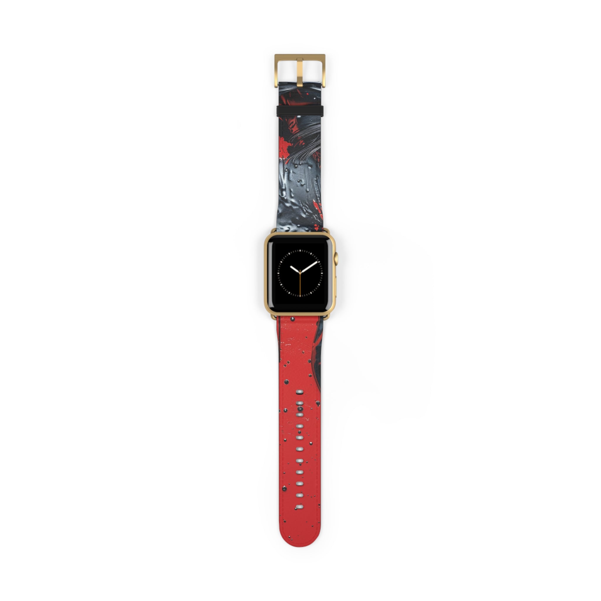Glossy Black Face - Watch Band
