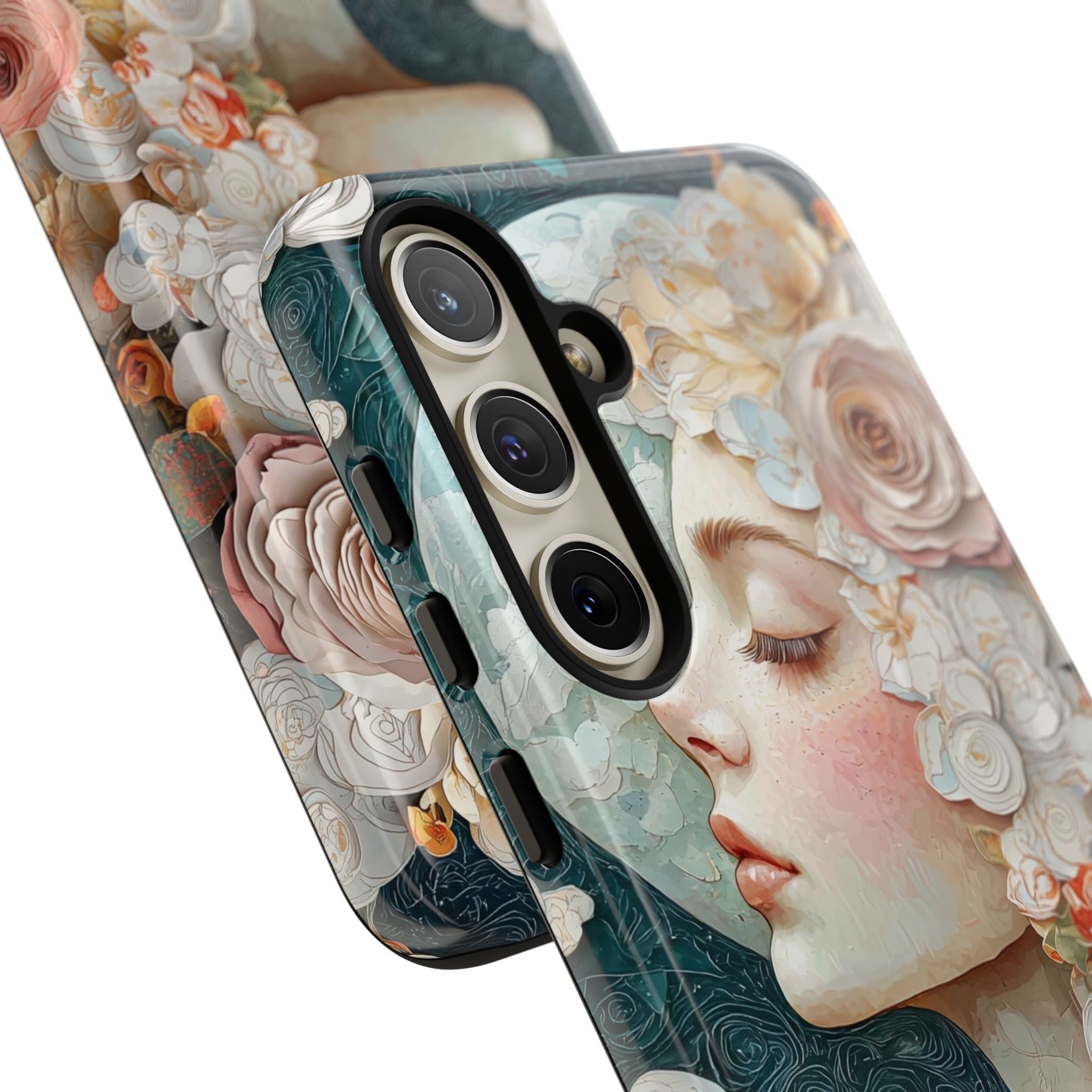 Moon Embraces Flowers - Samsung Case
