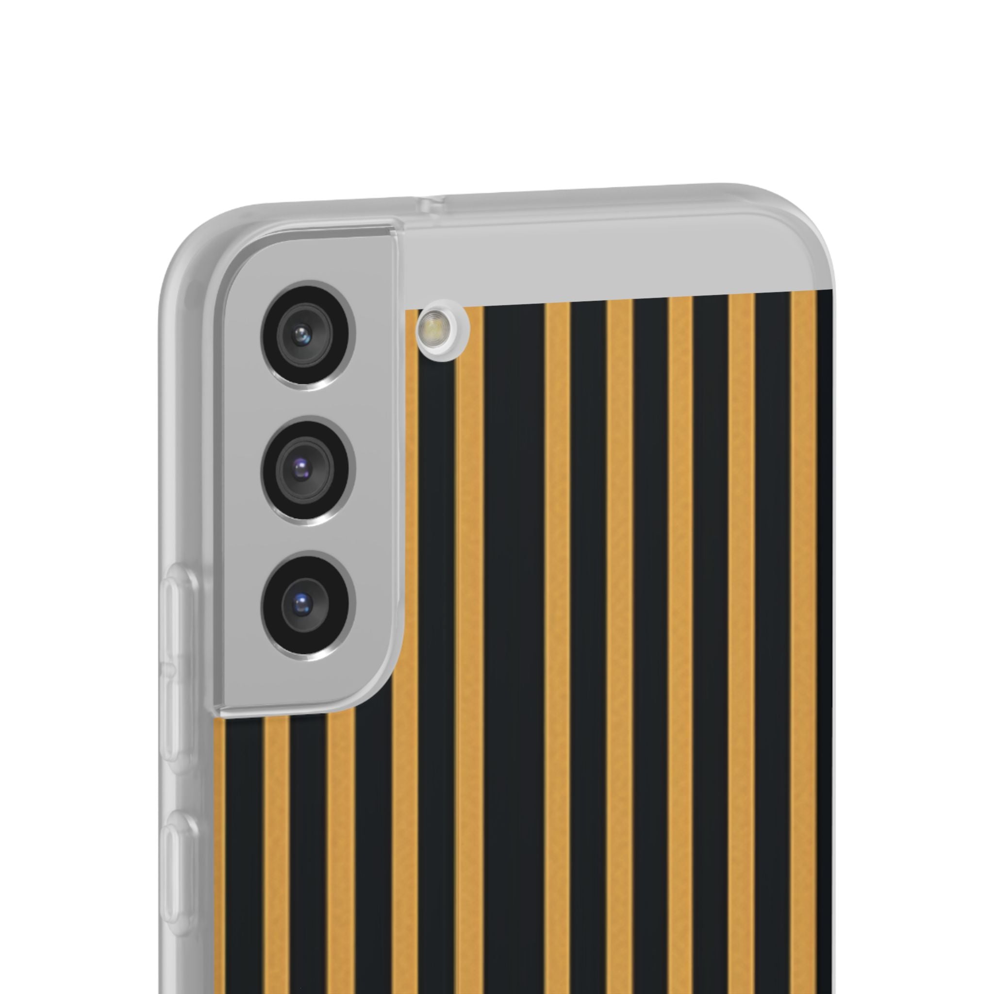 Golden Stripes Samsung S22 Plus Case - Soft
