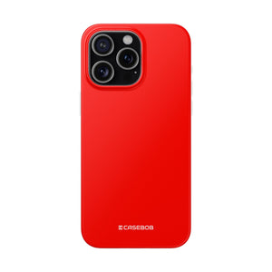 Candy Apple Red | Phone Case for iPhone (Flexible Case)