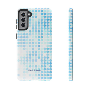 Blue Pixels - Protective Phone Case