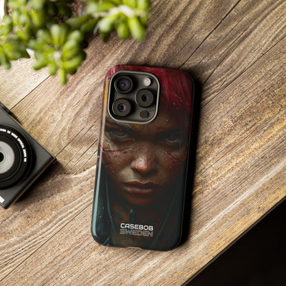 Ritratto Ribelle Cyberpunk iPhone 15 - Tough