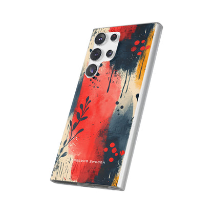 Vibrant Floral Energy Samsung S23 - Flexi Phone Case