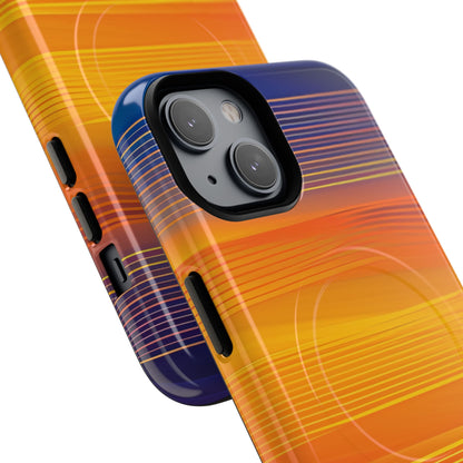 Vibrant Lines Flow iPhone 14 - Tough+