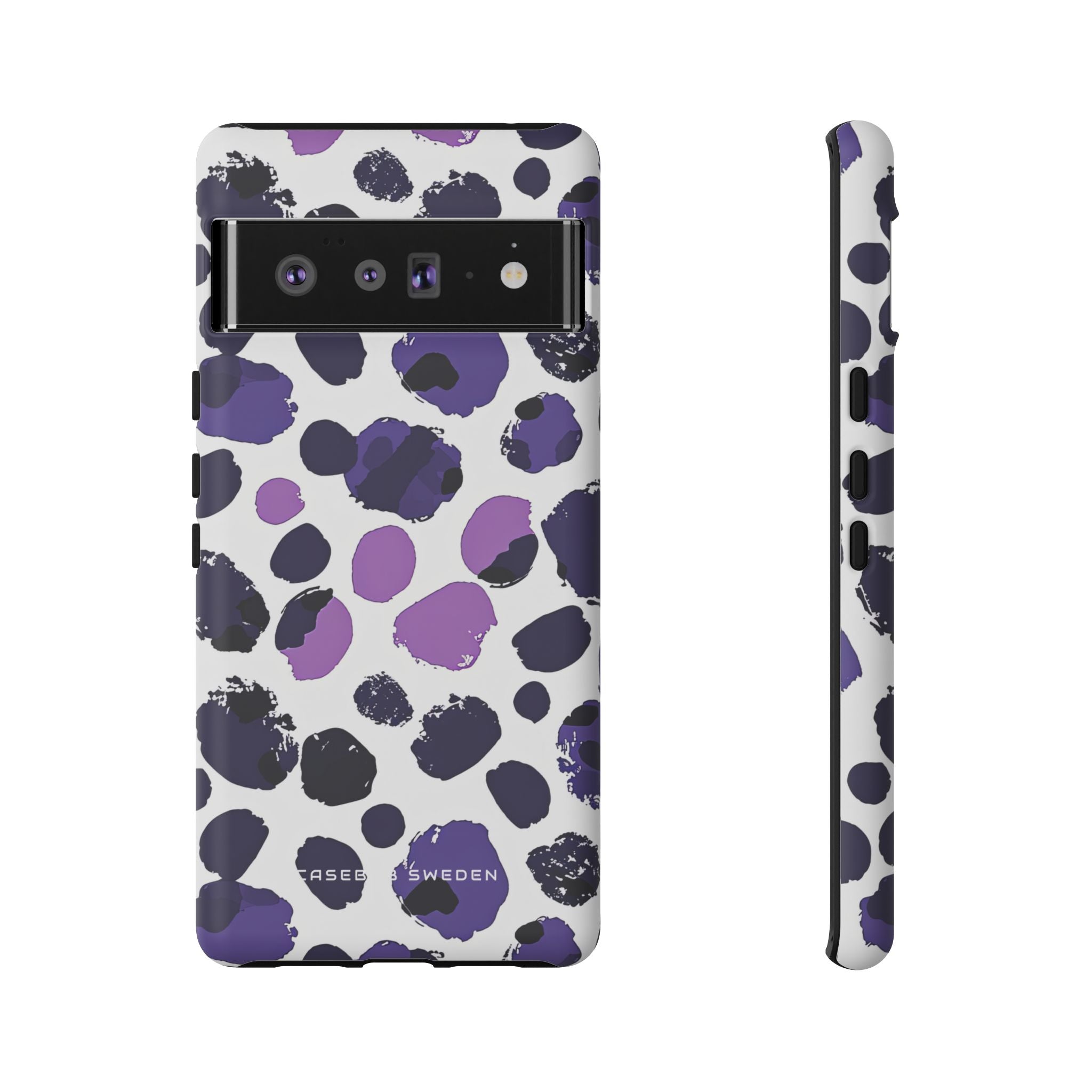 Purple Inkblots Google Pixel 6 - Tough Phone Case