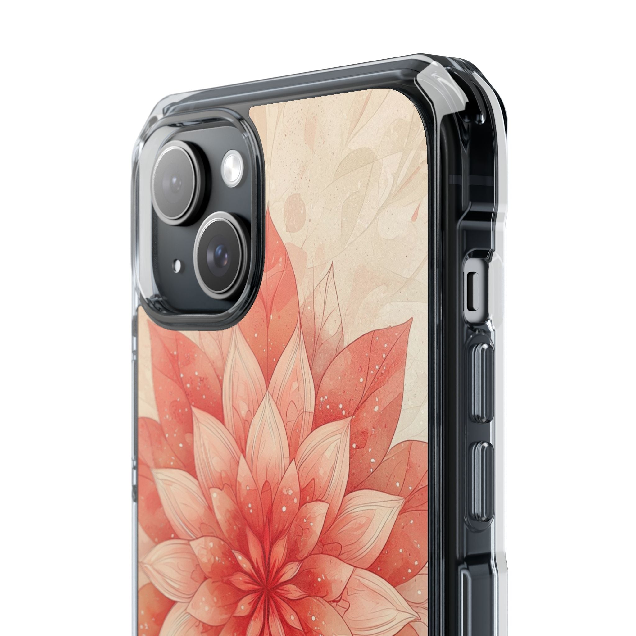 Floral Harmony Glows iPhone Case - Impact