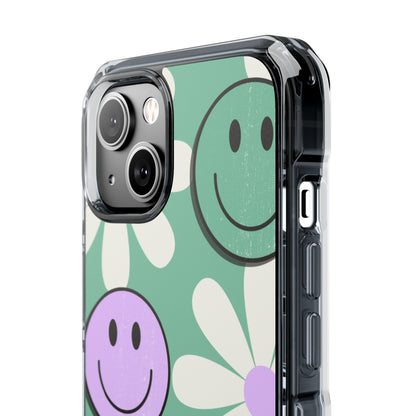 Smiley Daisy Glow iPhone 14 Case - Impact