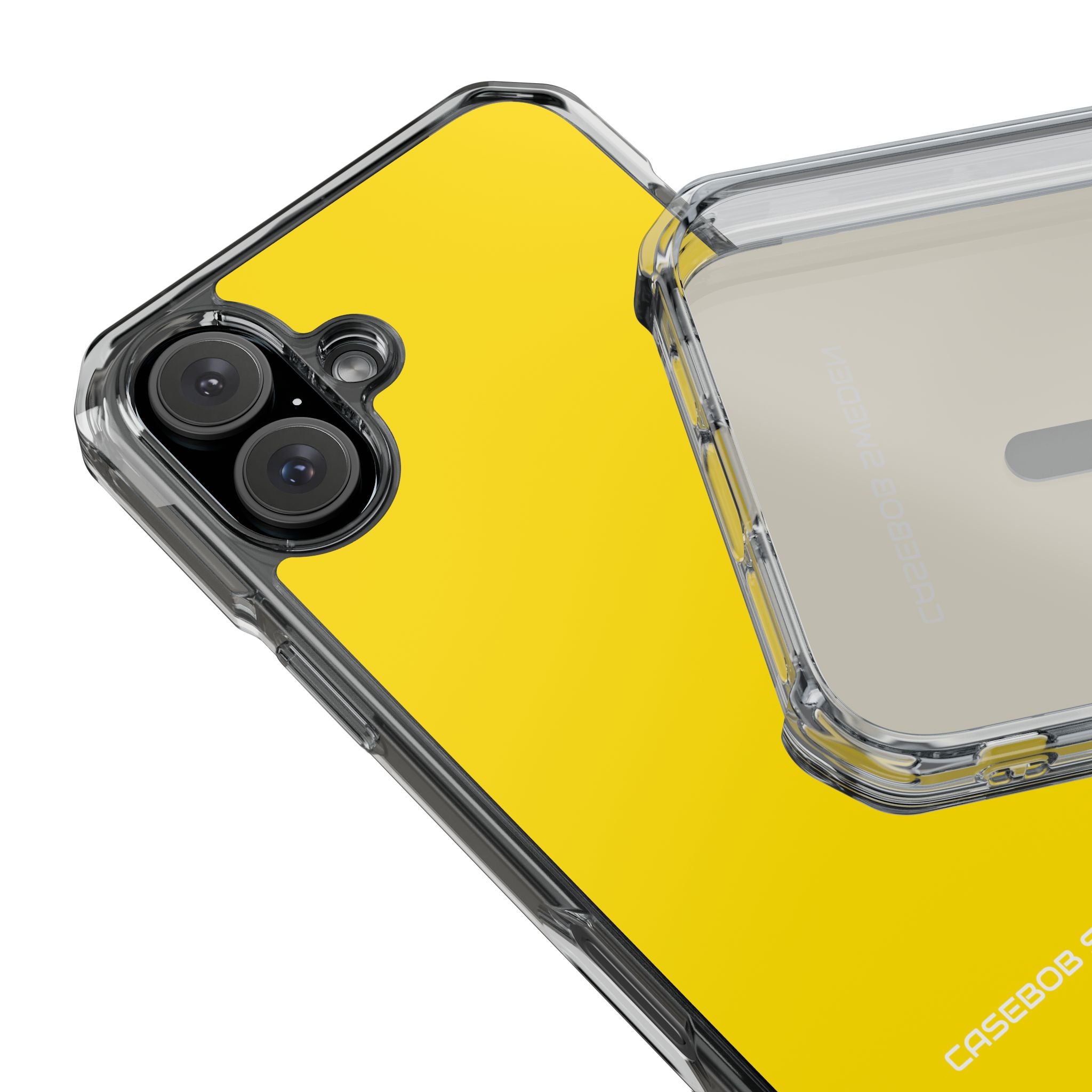 Gold Yellow - Clear Impact iPhone 16 Phone Case