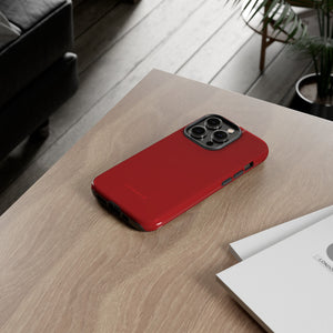 Carnelian Red - Protective Phone Case