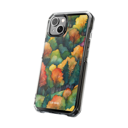 Autumn Leaves Dance iPhone Case - Impact