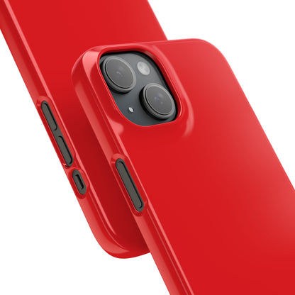 Red iPhone 15 - Slim Phone Case