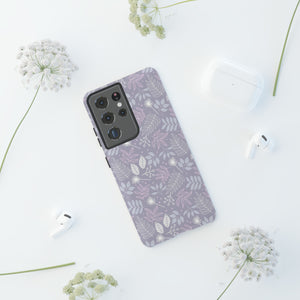 Purple Mona Leaf - Protective Phone Case