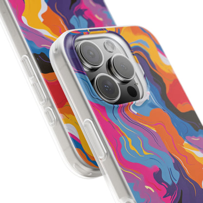 Vortex Colorwave iPhone 16 - Flexi Phone Case