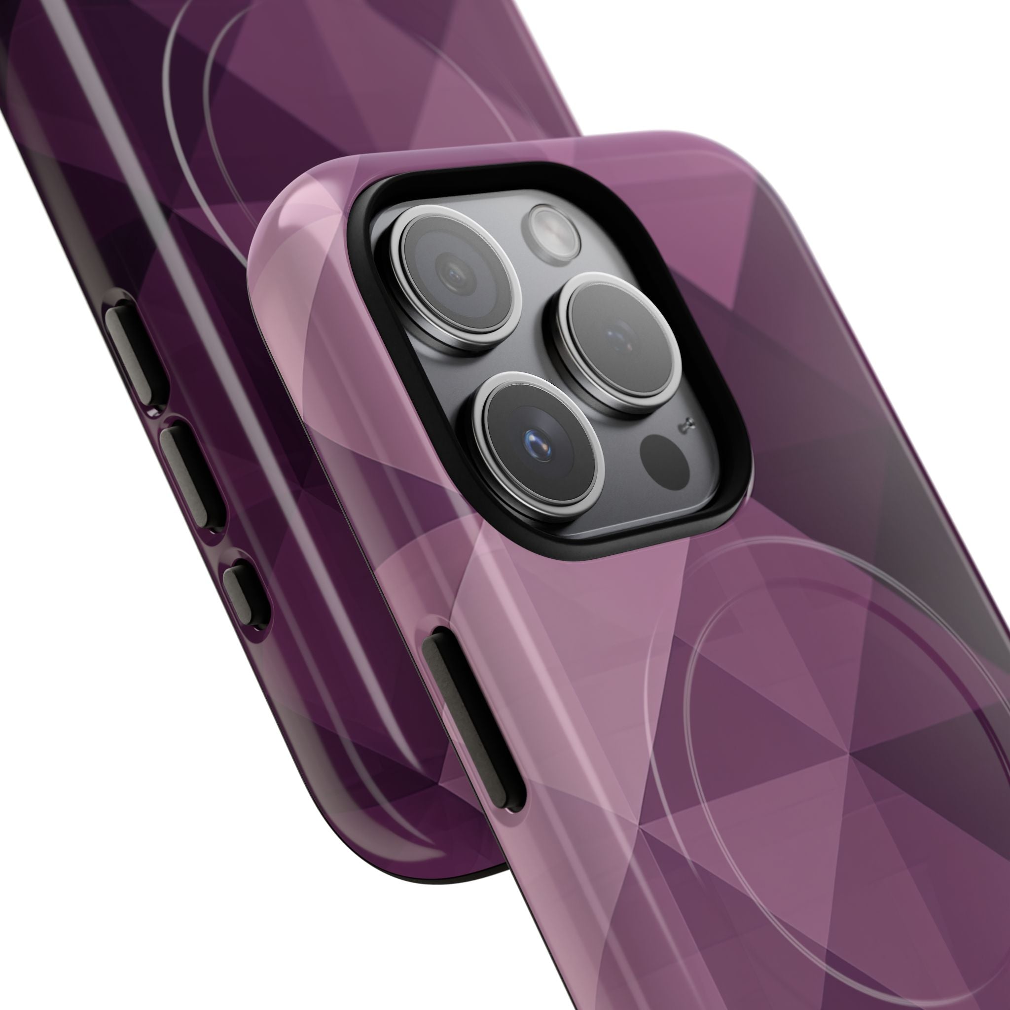 Gradient Purple Mosaic iPhone 15 | Tough+ Phone Case