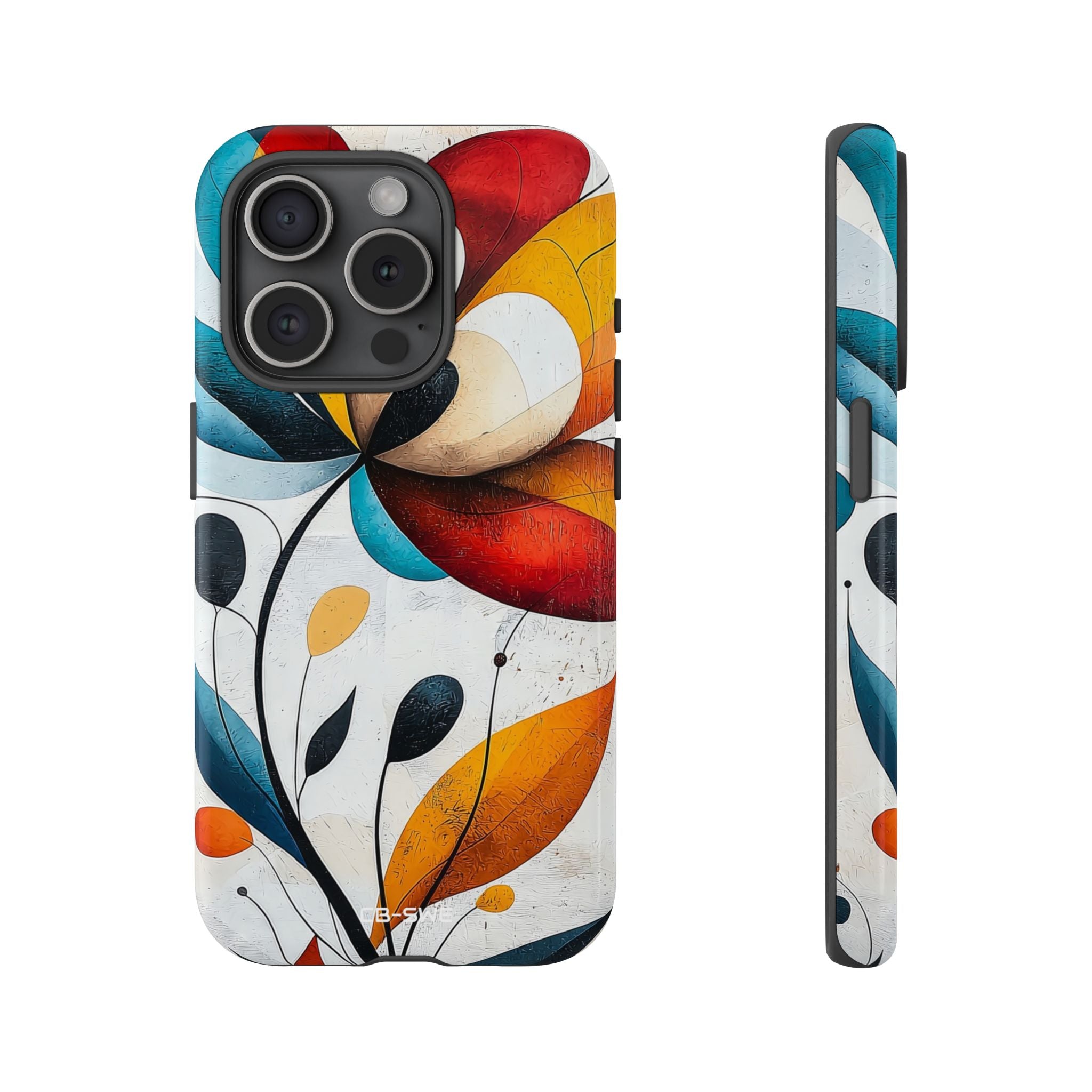Vibrant Floral Symphony - iPhone Case