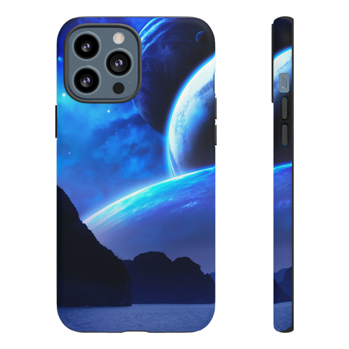 Fantasy Planet Nebula - Protective Phone Case