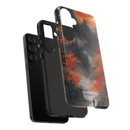 Montagne Nebbia Cremisi Samsung S25 - Tough