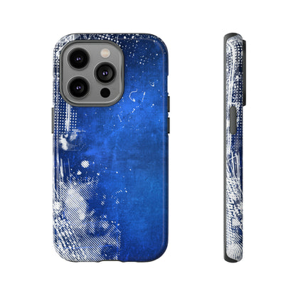 Grunge Blue - Protective Phone Case