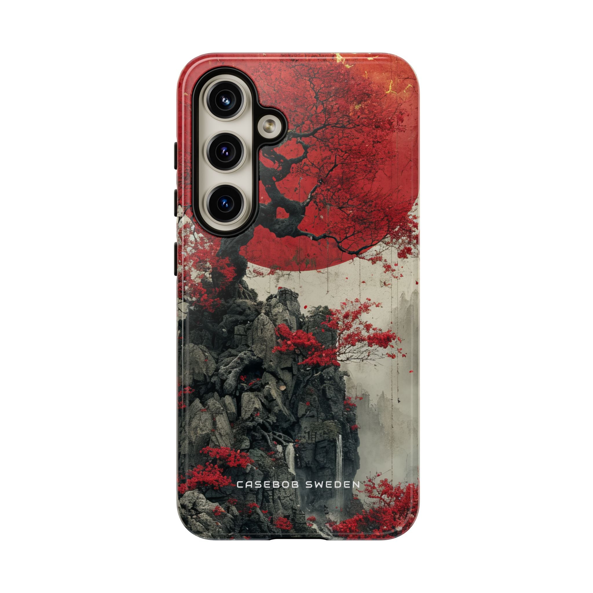 Zen Serenity in Red Harmony Samsung S24 - Tough Phone Case