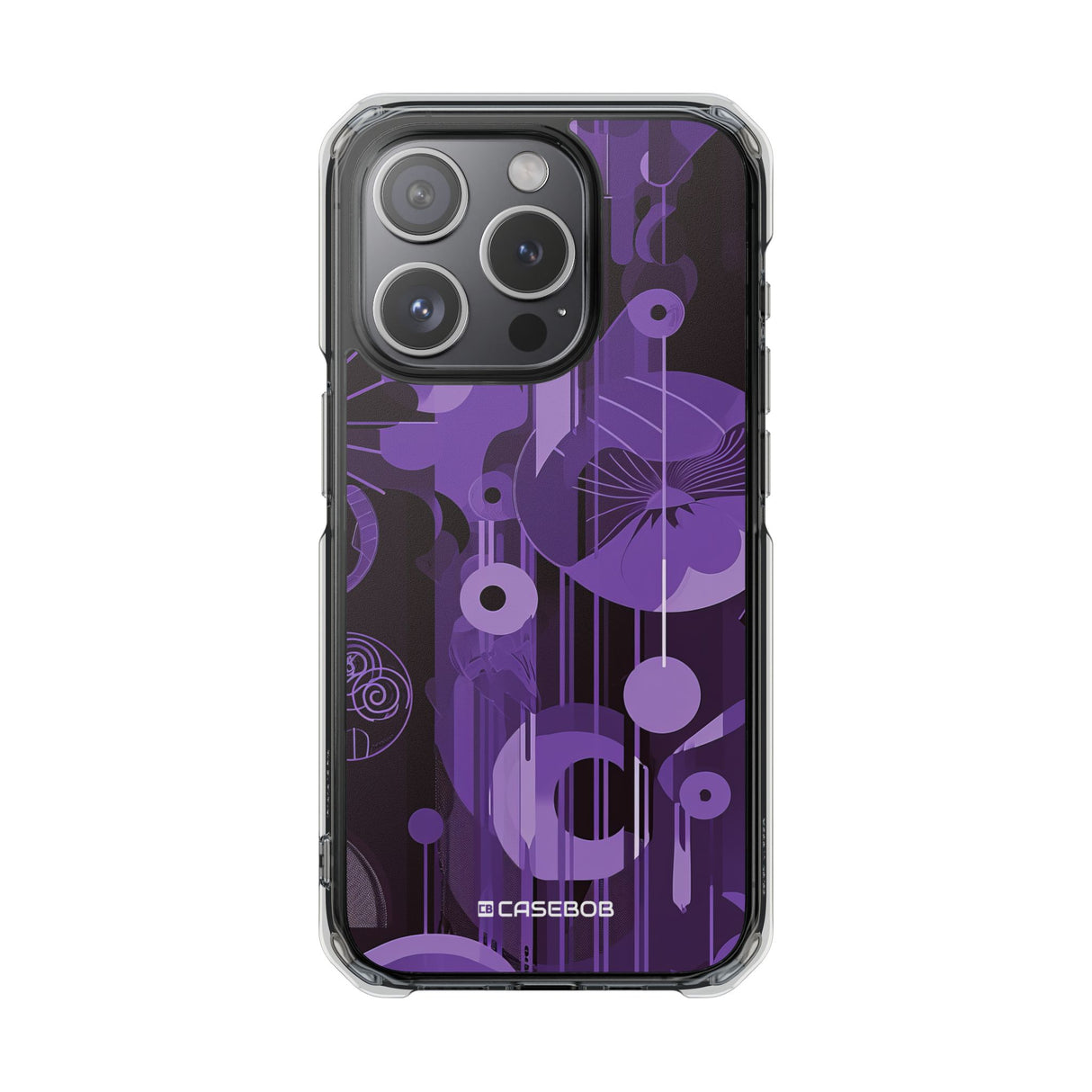 Pantone Ultra Violet | Phone Case for iPhone (Clear Impact Case - Magnetic)