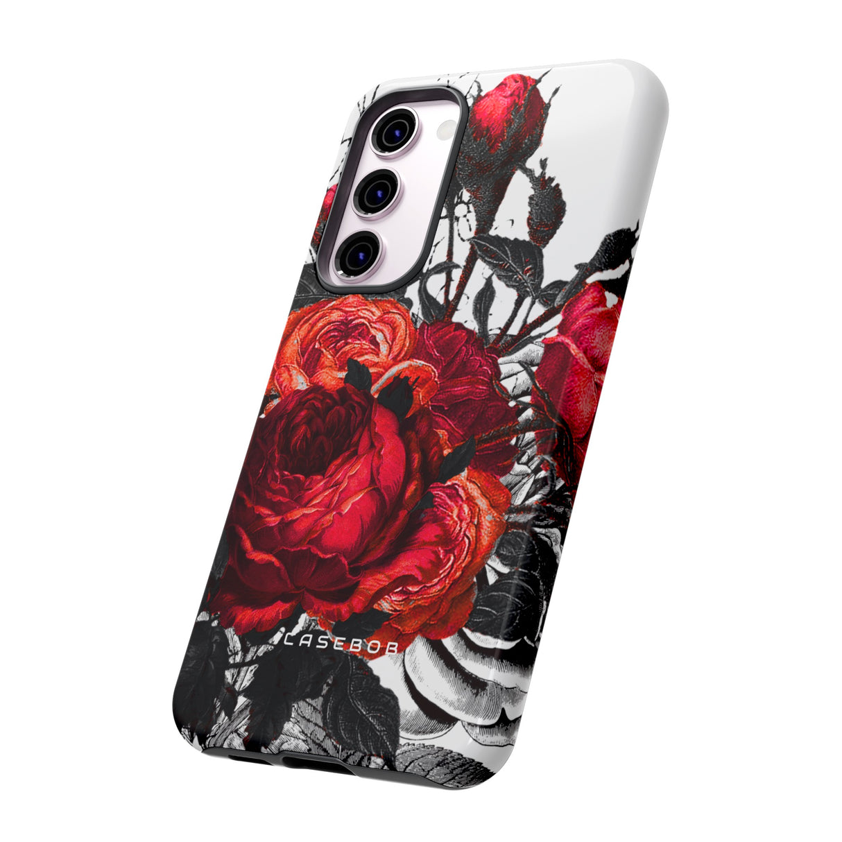 Serarose Gothic Flower - Protective Phone Case