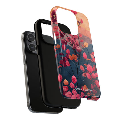 Autumn Tree Harmony - Tough + MagSafe® iPhone 15 Phone Case