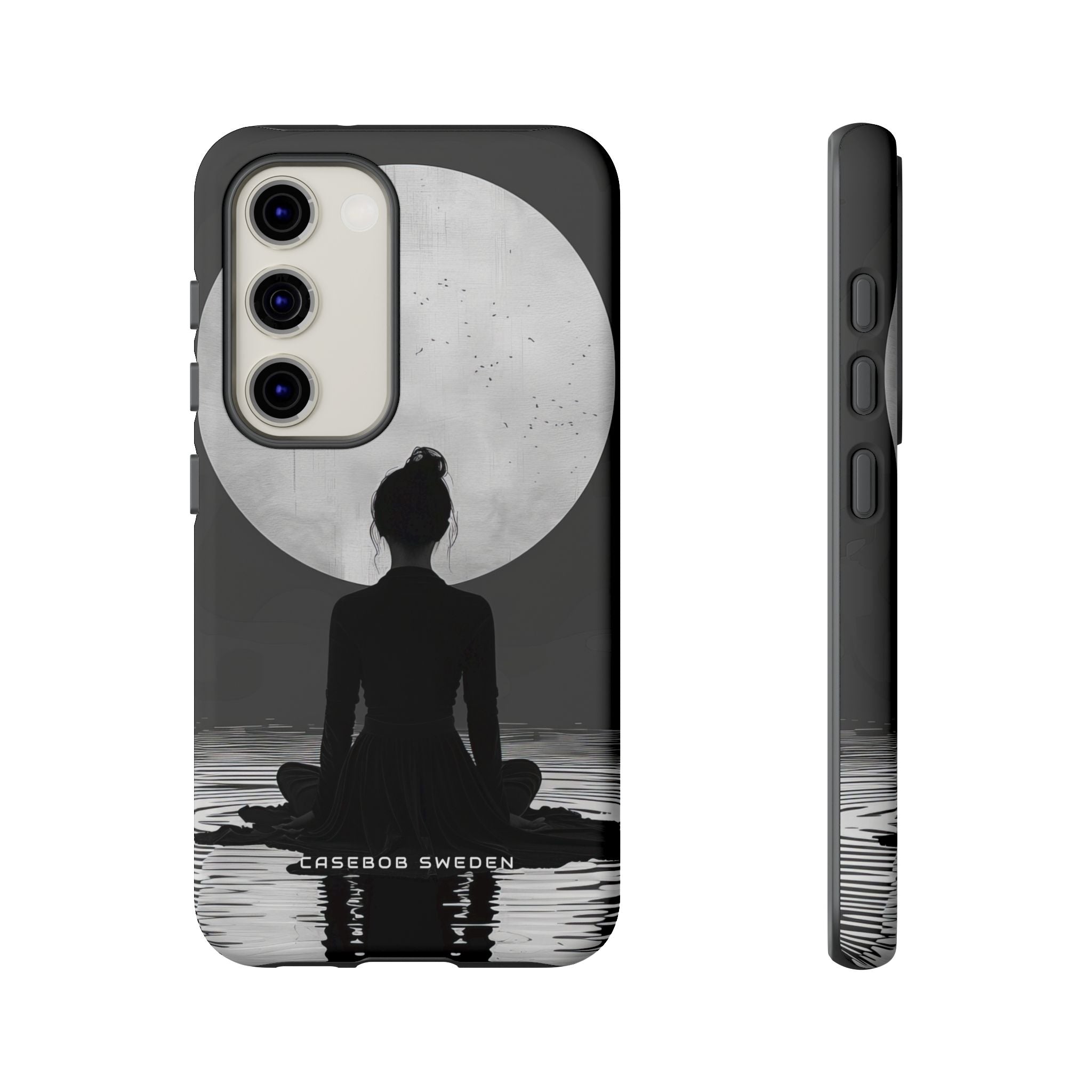 Zen Serenity Moon Reflection Samsung S23 - Tough Phone Case