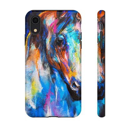 Original Pastel Horse - Protective Phone Case