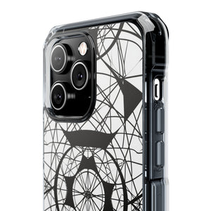 Geometric Hypnosis - Phone Case for iPhone (Clear Impact - Magnetic)