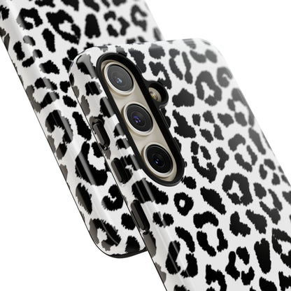 Monochrome Leopard Essence - Samsung Case