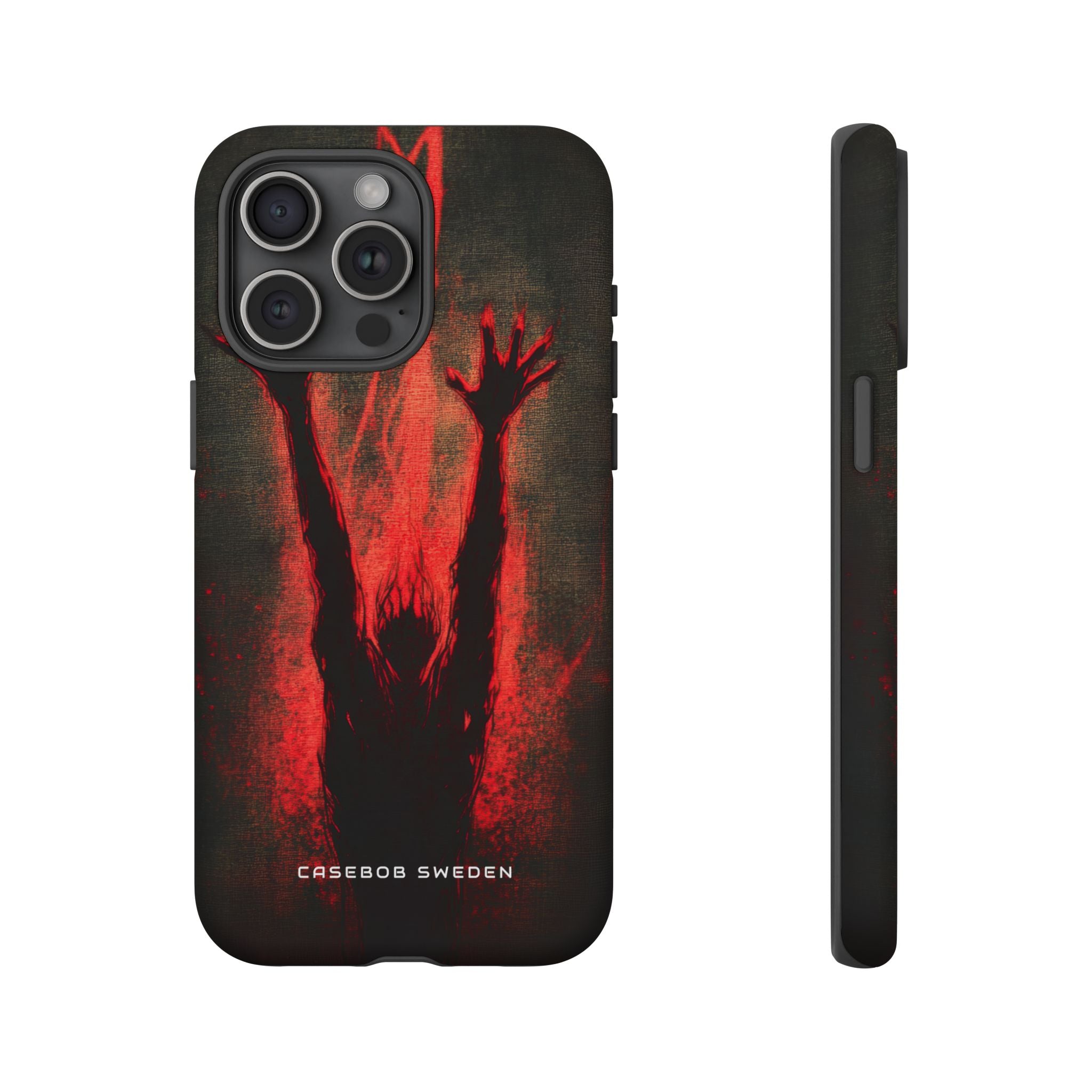 Gothic Crimson Ascension iPhone 15 - Tough Phone Case