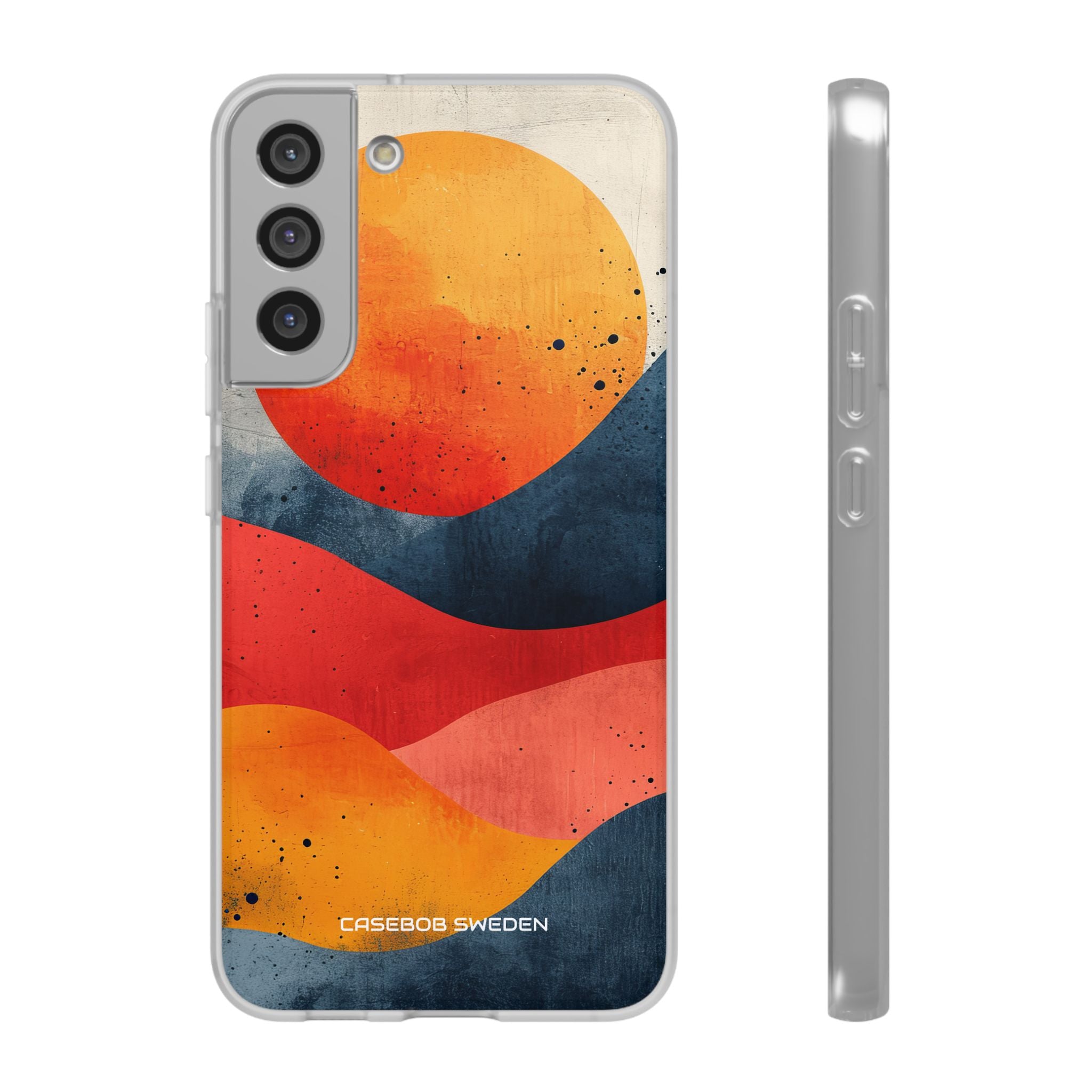 Sunburst Waves - Flexi Samsung S22 Phone Case