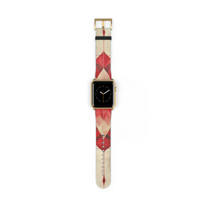 Crimson Bloom - Watch Band