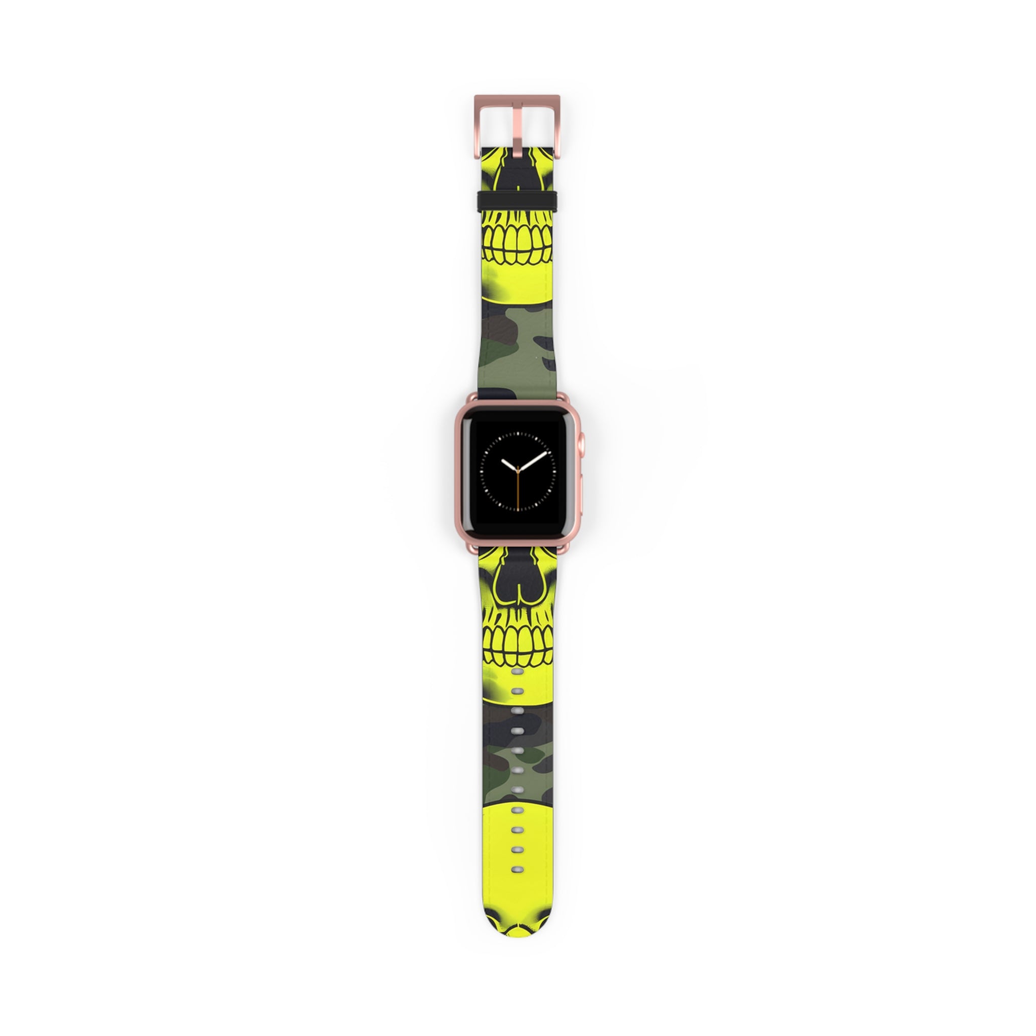 Neon Skull Camo - Watch Band