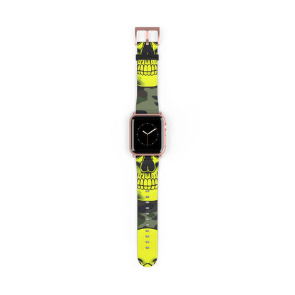 Neon Skull Camo - Watch Band