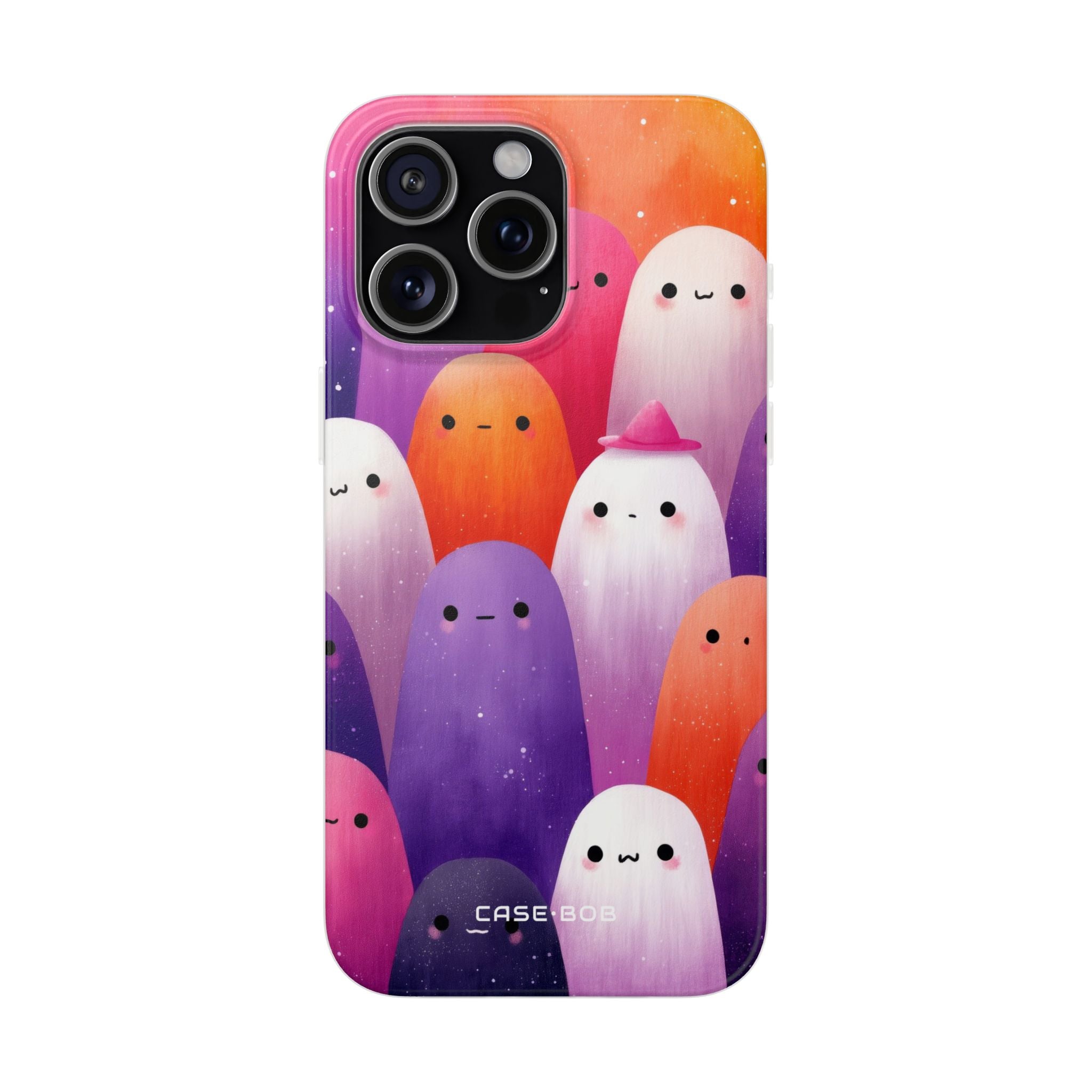 Ghostly Glow iPhone 15 Pro Max Case - Soft
