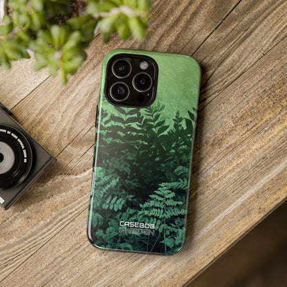 Verdant Fern Silhouettes iPhone 16 - Tough