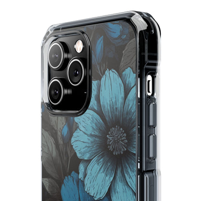 Blue Petal Radiance iPhone 14 Pro Max Case - Impact