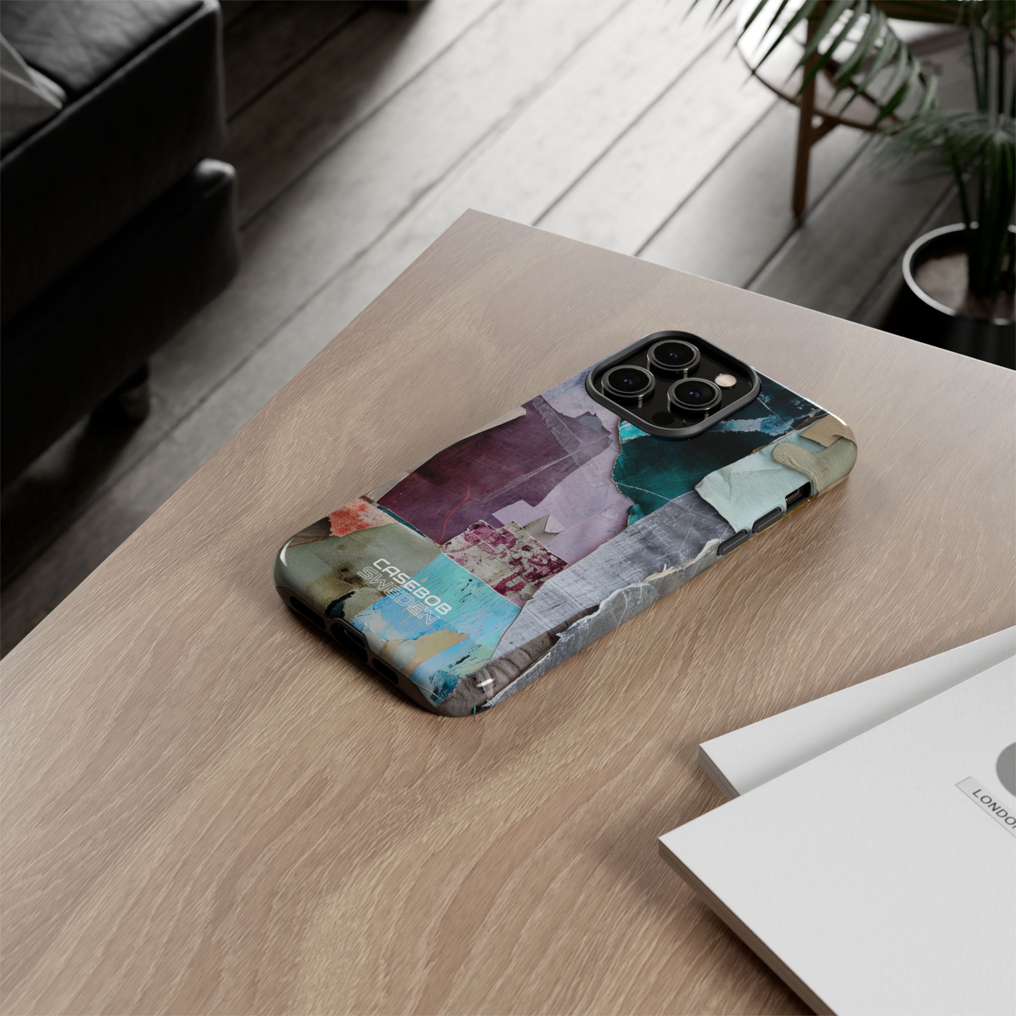 Layered Earth Bloom iPhone 14 - Resistente