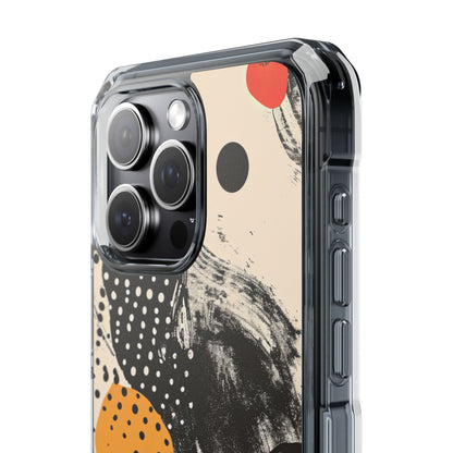 Swirl Chaos Geometry iPhone 15 - Impact Clear+
