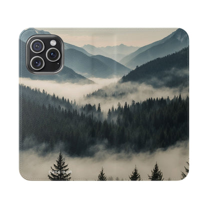 Evergreen Mist - iPhone 15 Pro Max Case - Wallet
