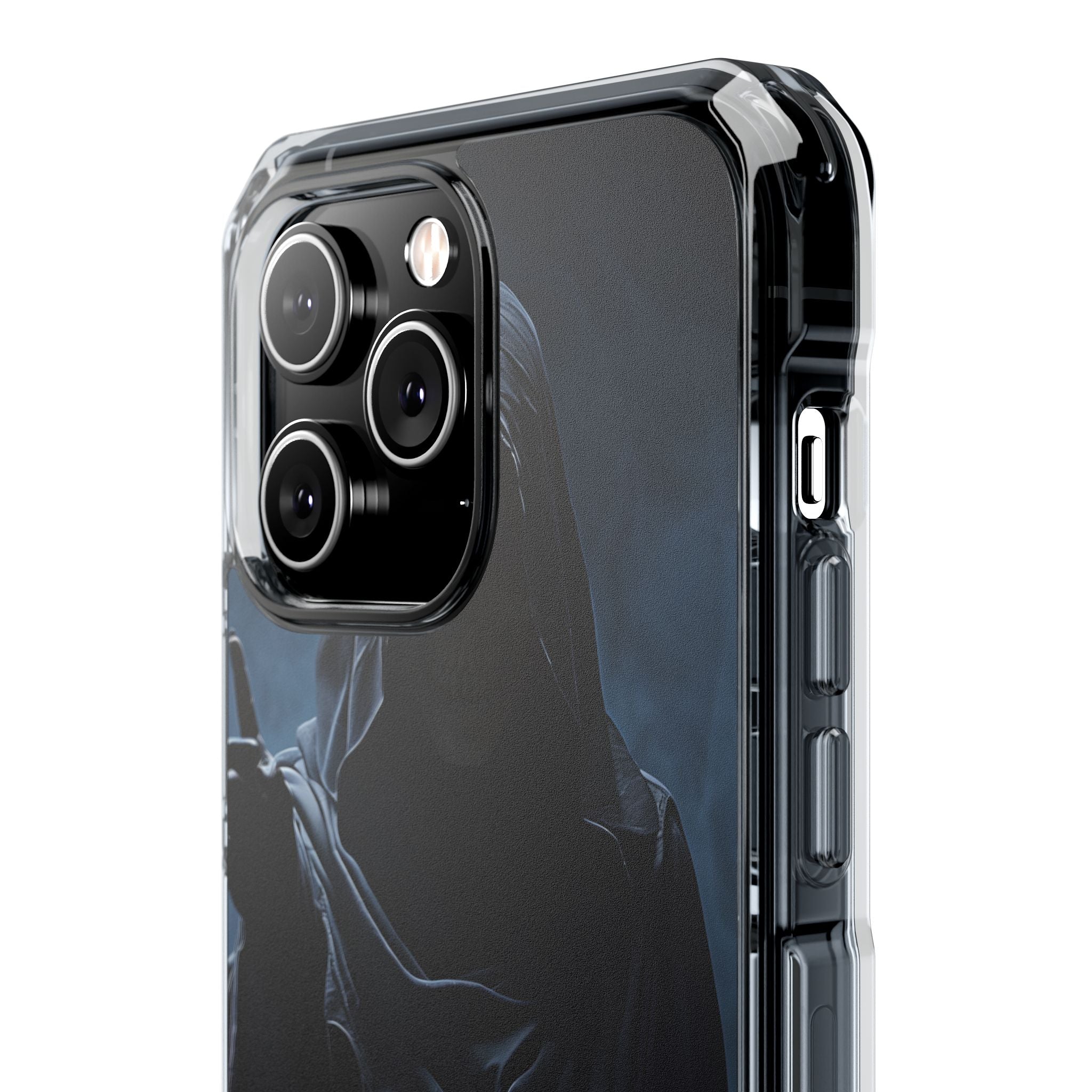 Spectral Guardian Warning iPhone Case - Impact